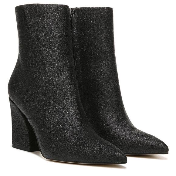 Franco Sarto Shoes - Franco Sarto Vesi heeled ankle boots black sparkle - 7.5